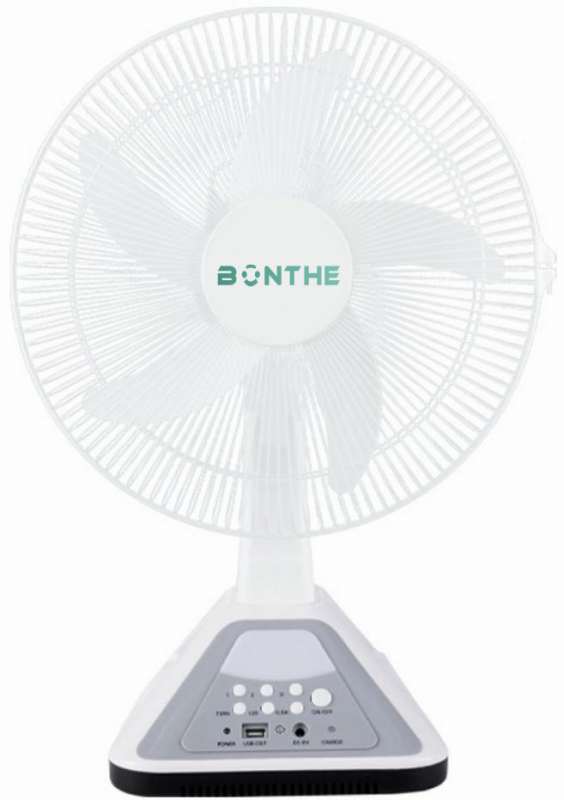 Solar Rechargeable Fan