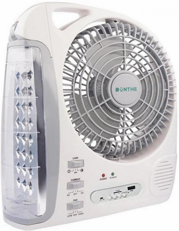  Solar Rechargeable Fan