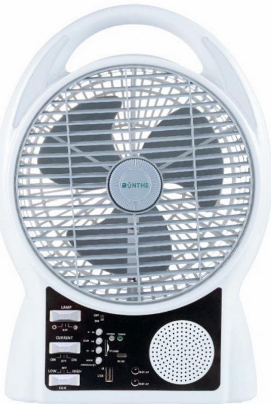 Solar Rechargeable Fan