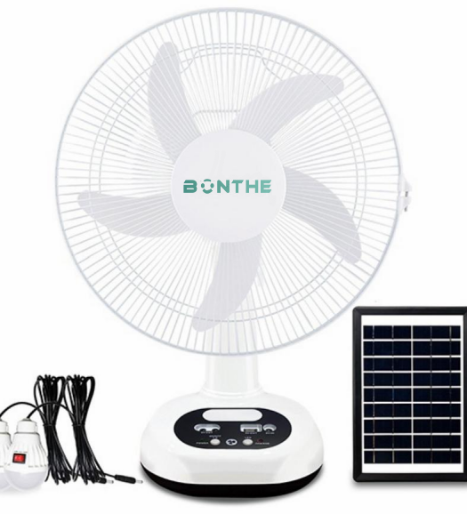    Solar Rechargeable Fan