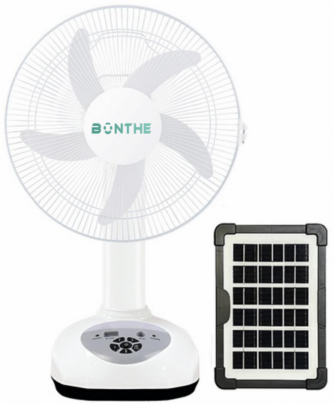 Solar Rechargeable Fan